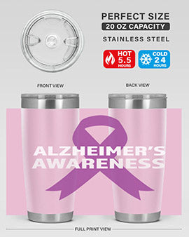 alzheimers awareness style 78#- alzheimers- Tumbler