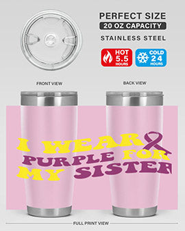 alzheimers awareness style 80#- alzheimers- Tumbler