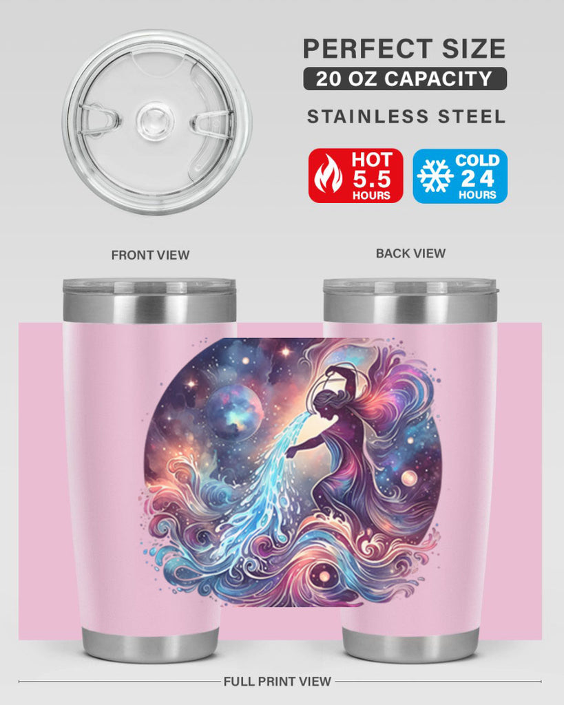 aquarius 79#- zodiac- Tumbler