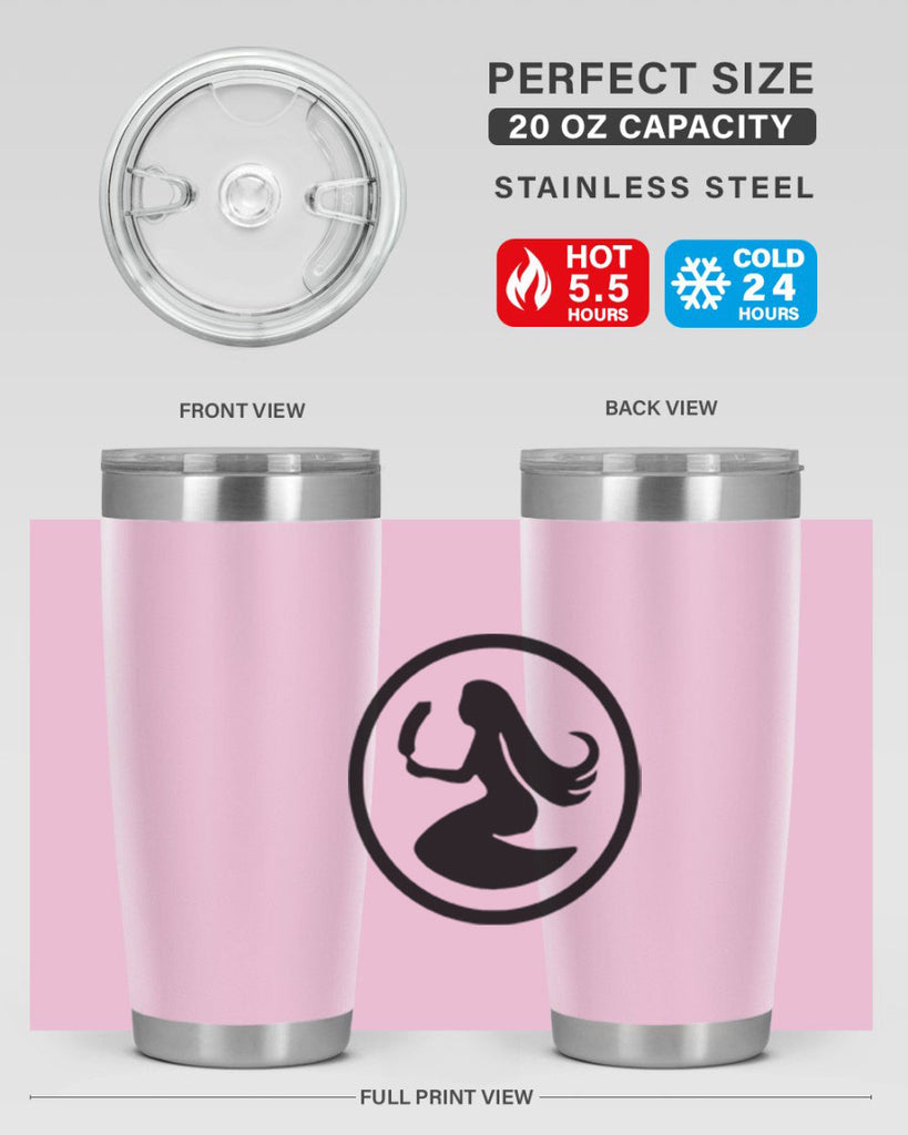 aquarius 80#- zodiac- Tumbler