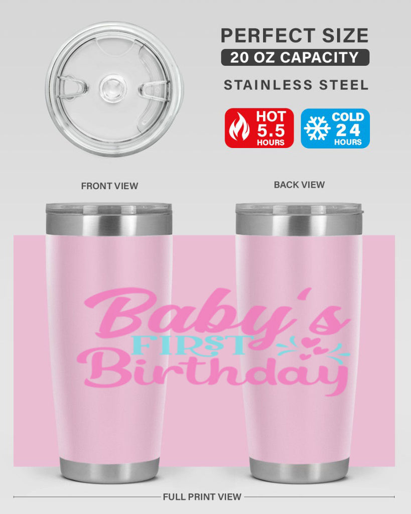 babys first birthday Style 288#- baby- tumbler
