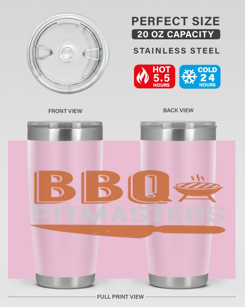 bbq pitmasters 4#- bbq- Tumbler