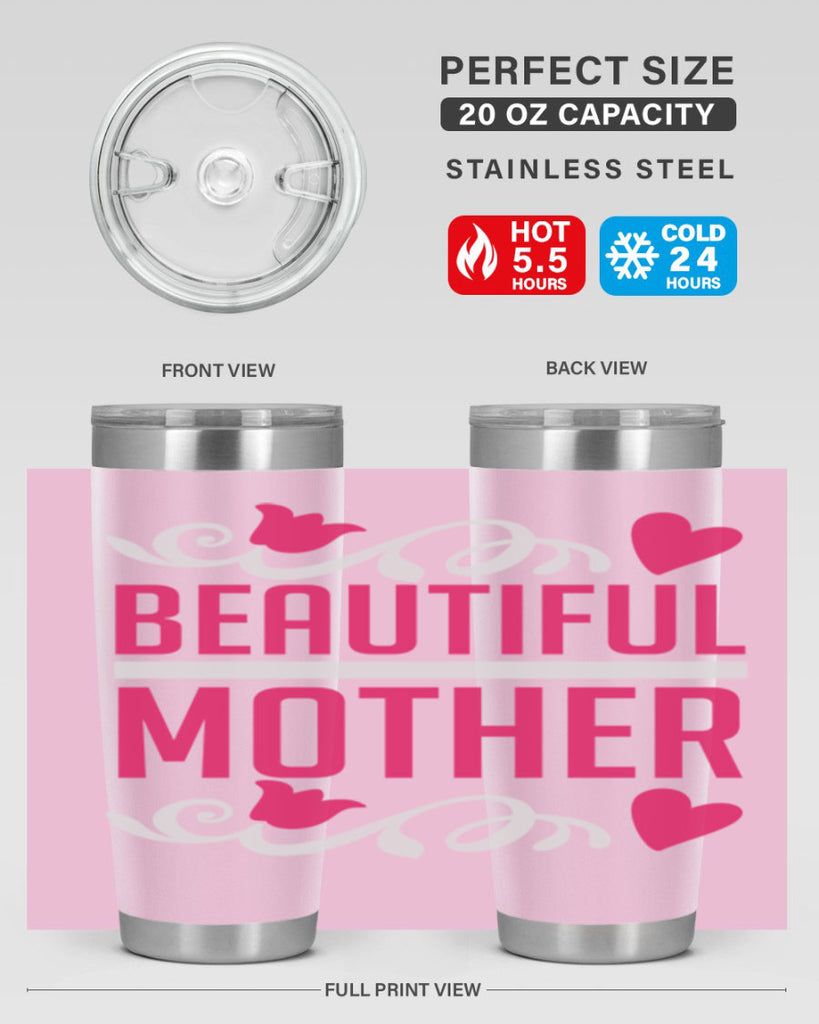 beautiful 213#- mom- Tumbler