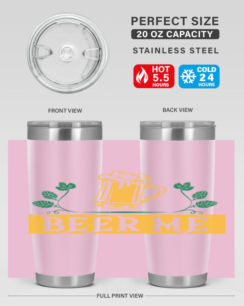 beer me 105#- beer- Tumbler