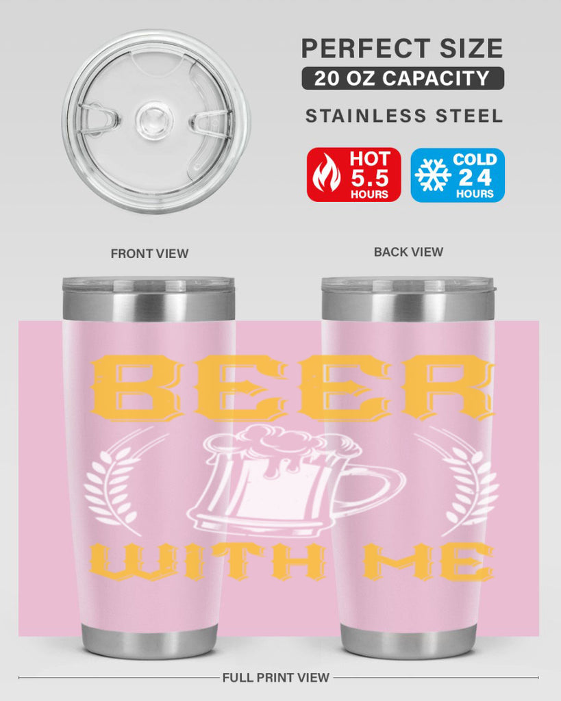 beer with me 103#- beer- Tumbler