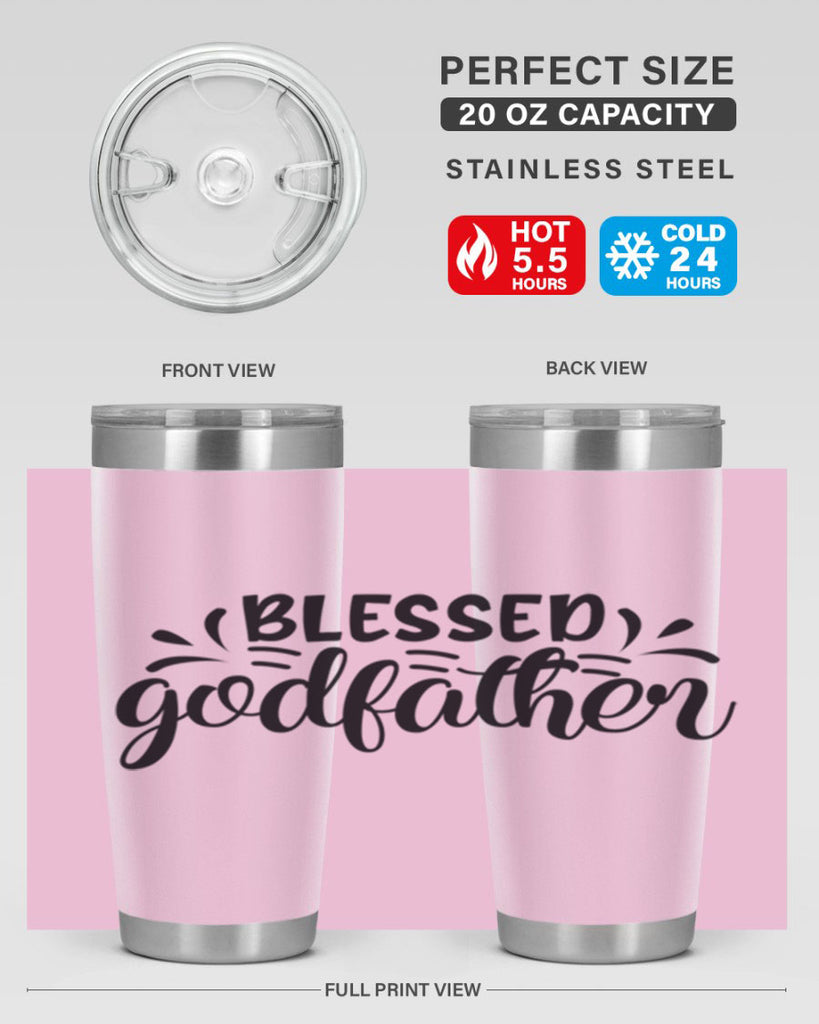 blessed godfather 3#- God Parent- Tumbler