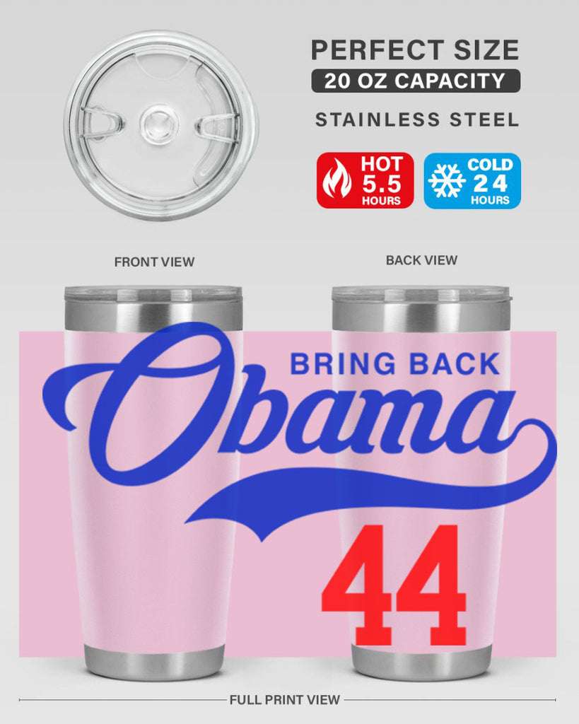 bring back obama jersey 191#- black words phrases- Cotton Tank