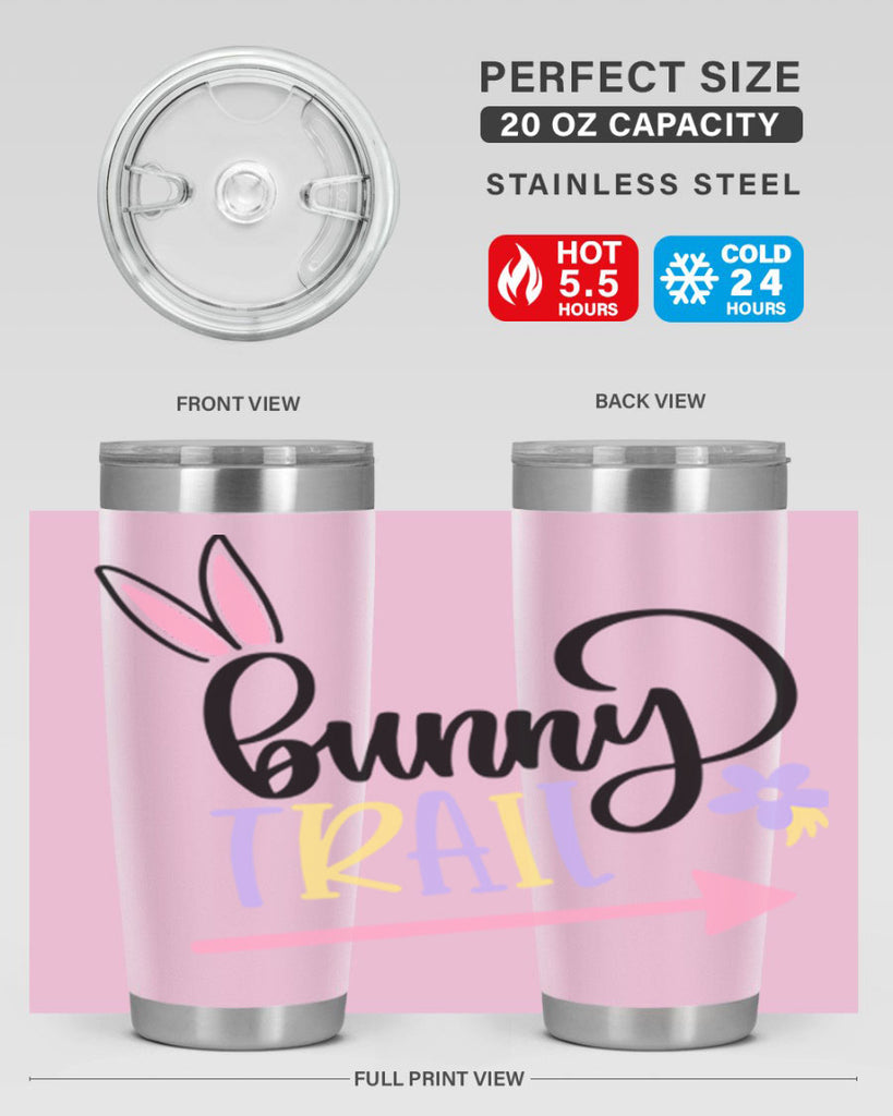 bunny trail 67#- easter- Tumbler