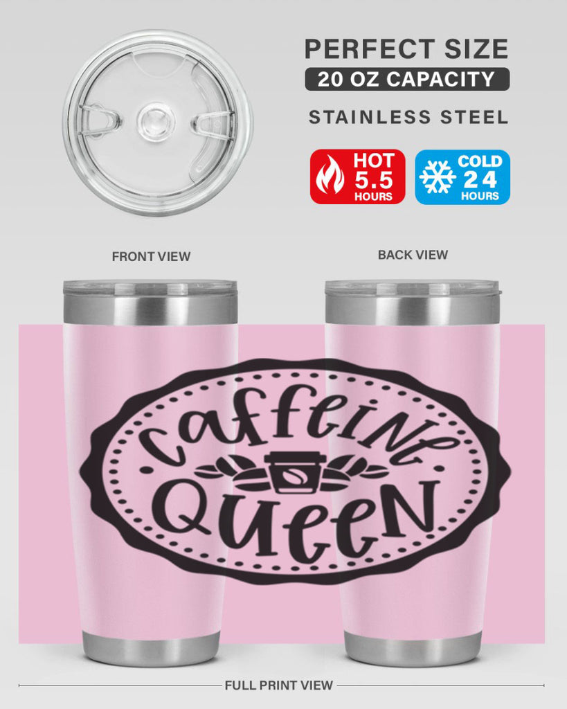 caffeine queen 185#- coffee- Tumbler