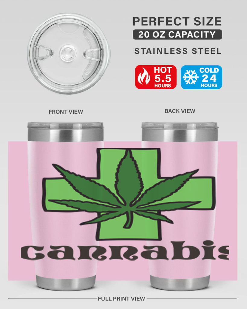 cannabis 55#- marijuana- Tumbler