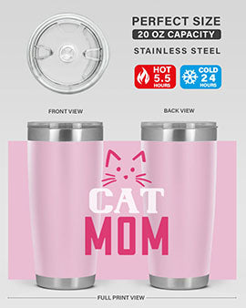 cat mom Style 34#- cat- Tumbler