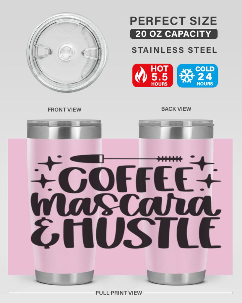 coffe mascara hustle 180#- coffee- Tumbler