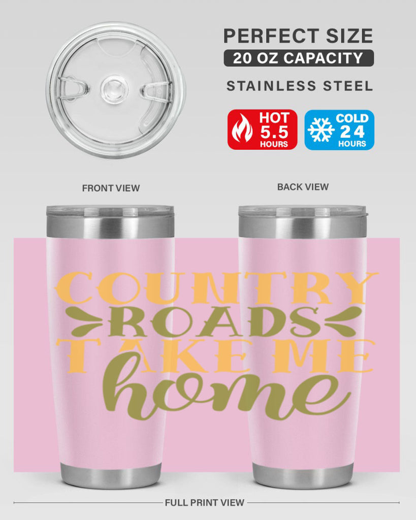 country roads take me home 19#- farming and gardening- Tumbler