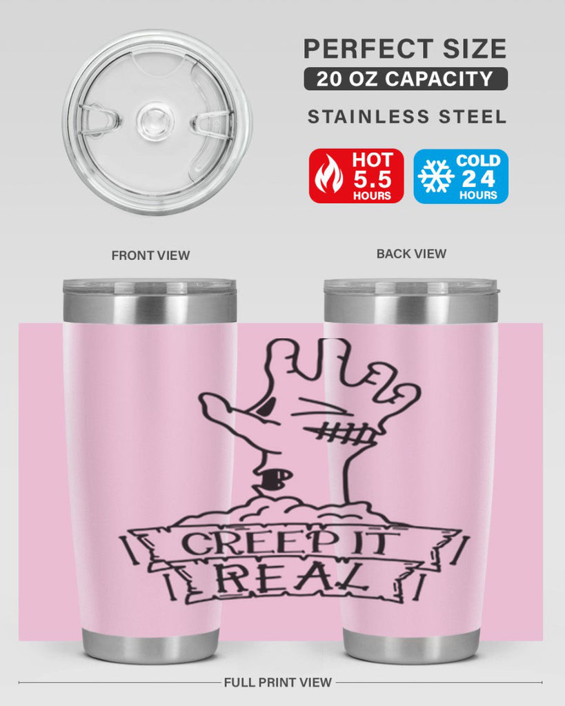 creep it real 81#- halloween- Tumbler