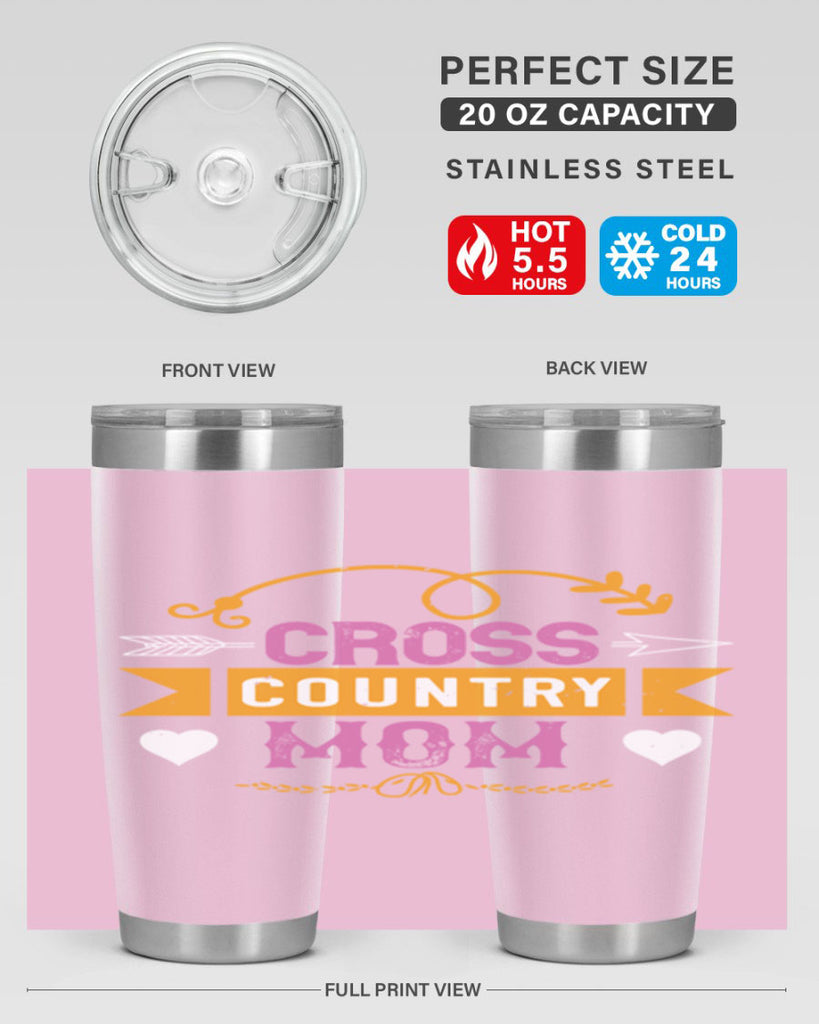 cross country mom 190#- mom- Tumbler