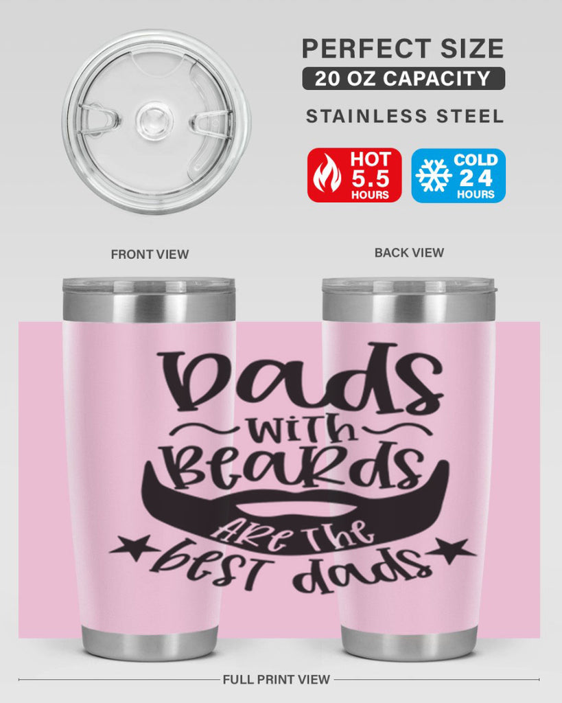 dads with beards are the best dads 53#- fathers day- Tumbler