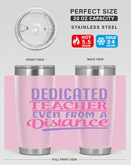 dedicated teacher even from a distance Style 53#- corona virus- Cotton Tank