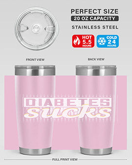 diabetes sucks Style 46#- diabetes- Tumbler