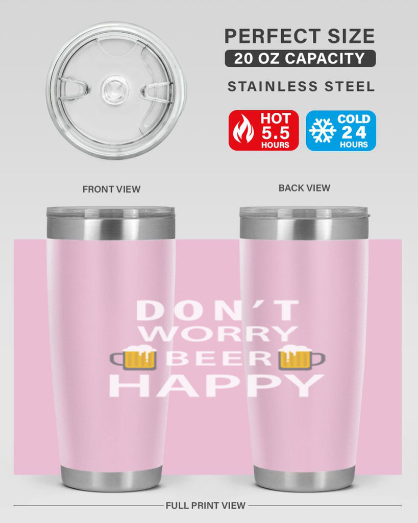 dont worry 94#- beer- Tumbler