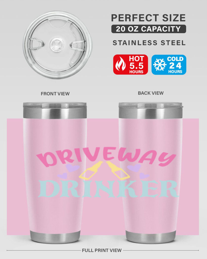 driveway drinker 127#- beer- Tumbler