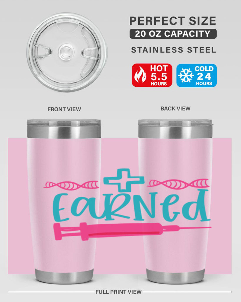 earned Style Style 197#- nurse- tumbler