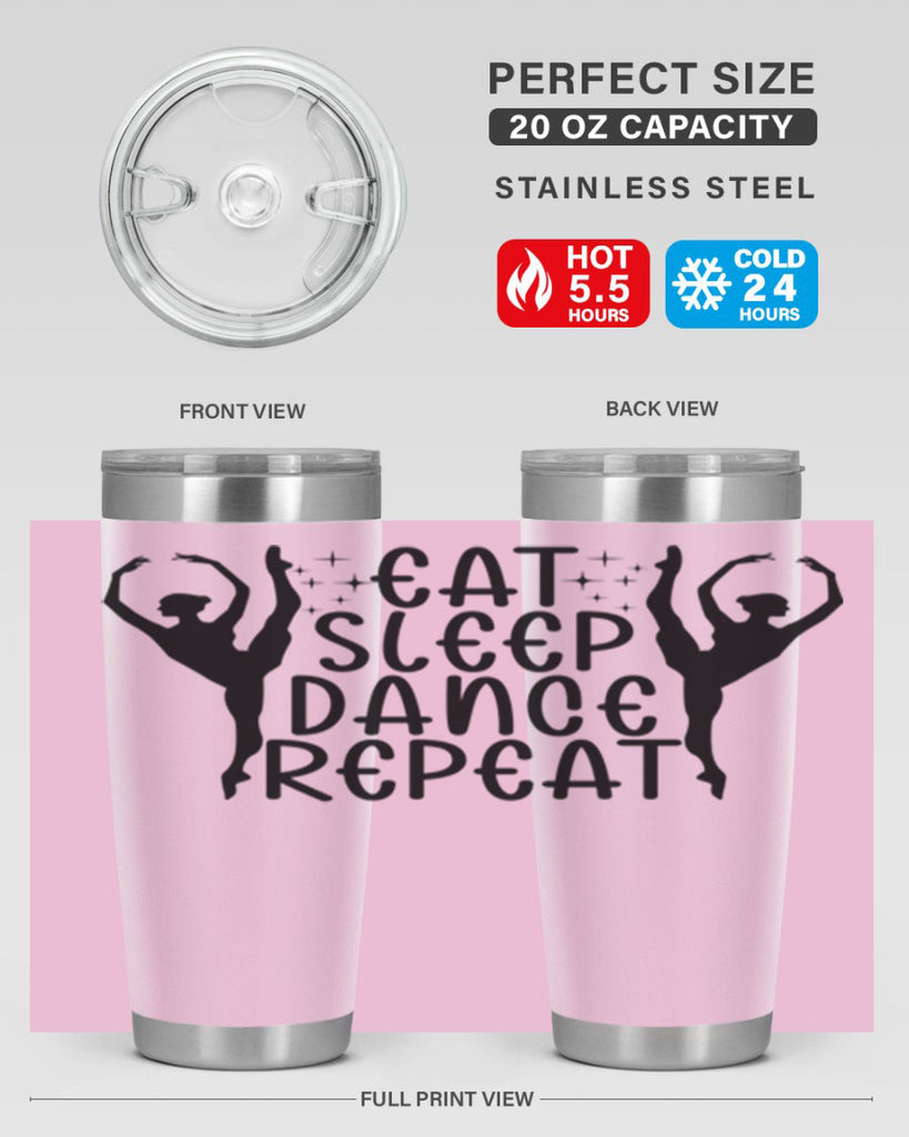 eat sleep dance repeat37#- ballet- Tumbler