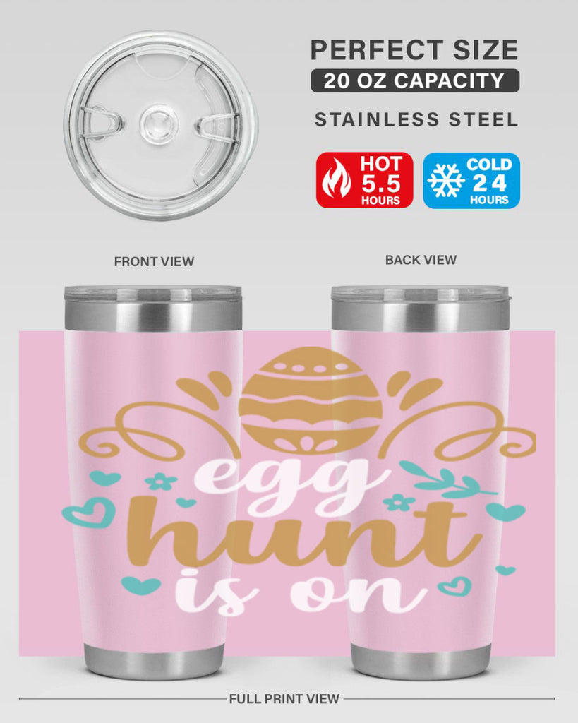 egg hunt is on 96#- easter- Tumbler