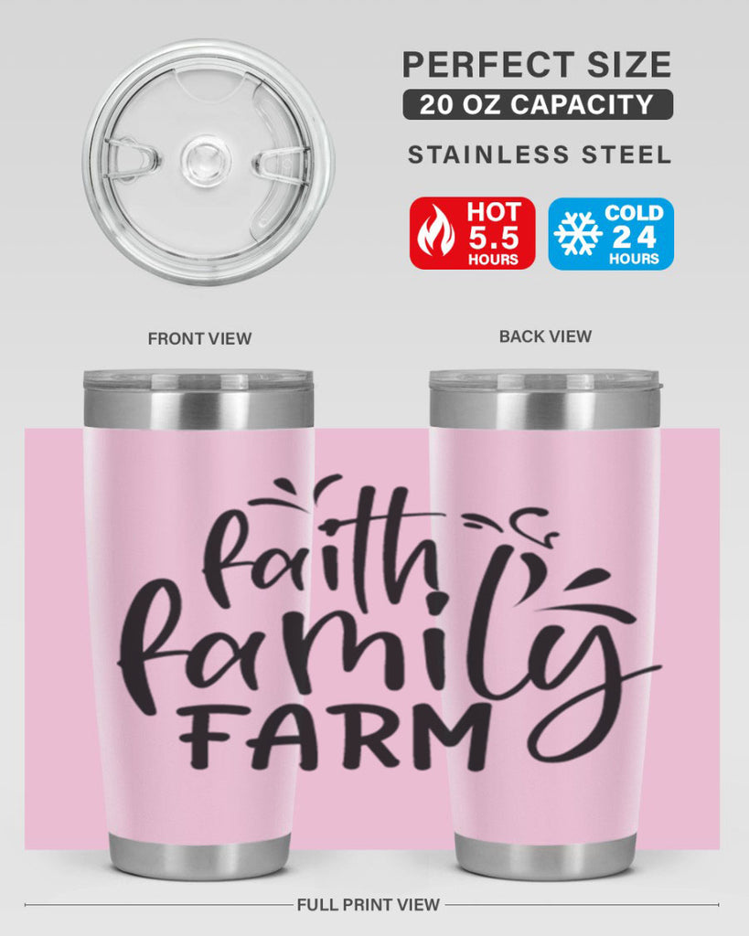 faith family farm 44#- family- Tumbler