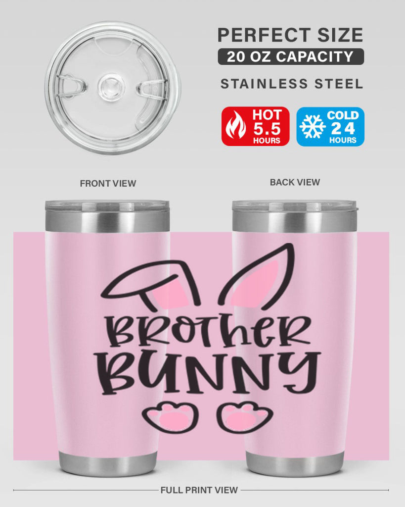 familybrother bunny 52#- easter- Tumbler