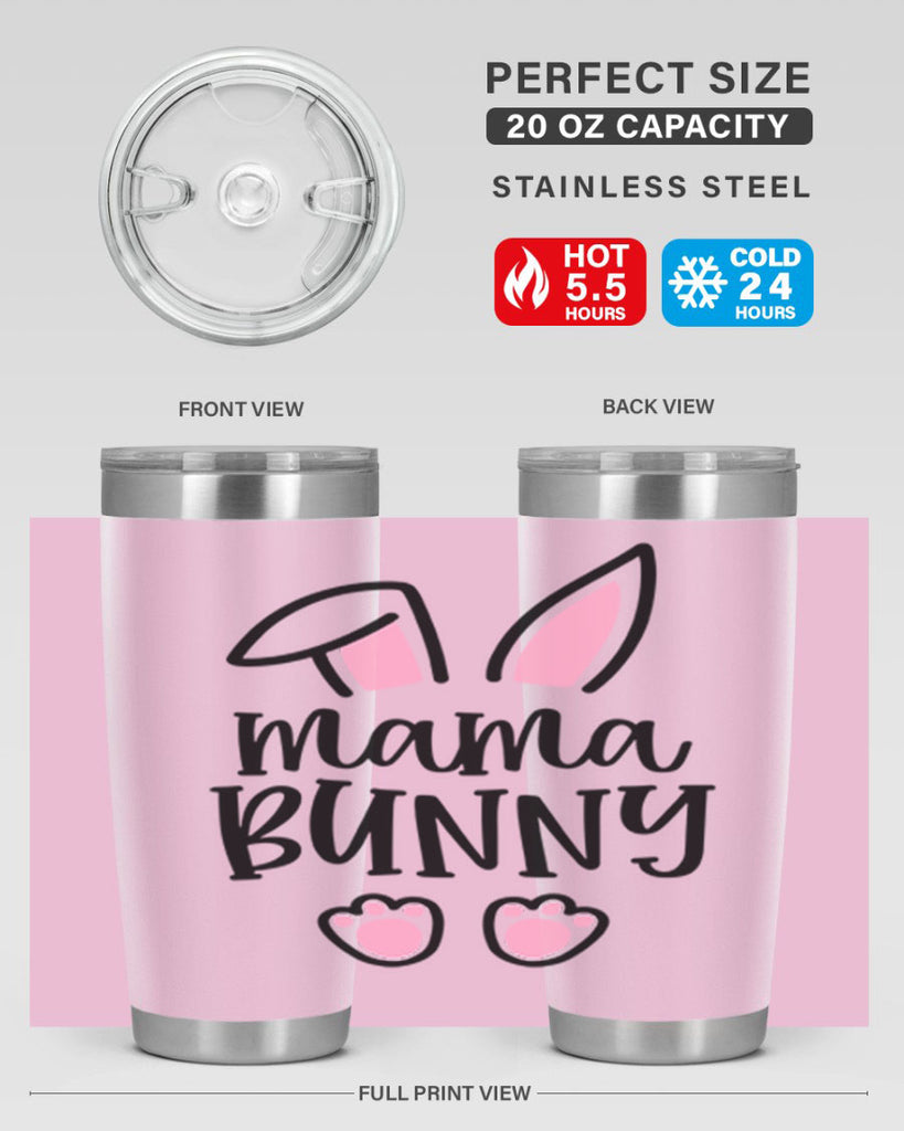 familymama bunny 49#- easter- Tumbler