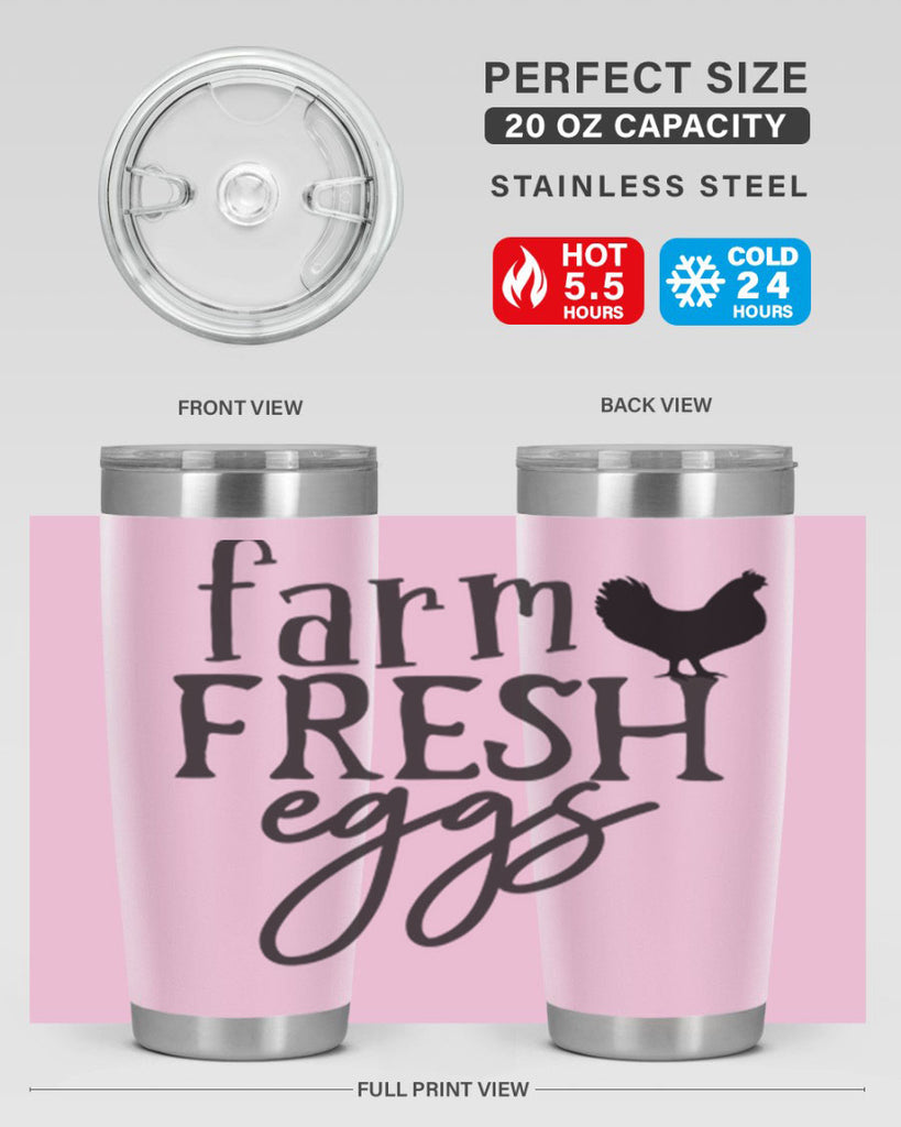 farm fresh eggs 102#- kitchen- Tumbler