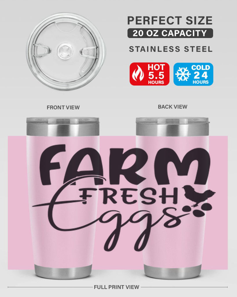 farm fresh eggs 103#- kitchen- Tumbler