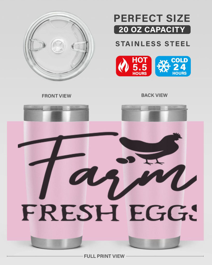 farm fresh eggs design 104#- kitchen- Tumbler