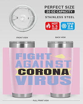 fight against corona virus Style 42#- corona virus- Cotton Tank