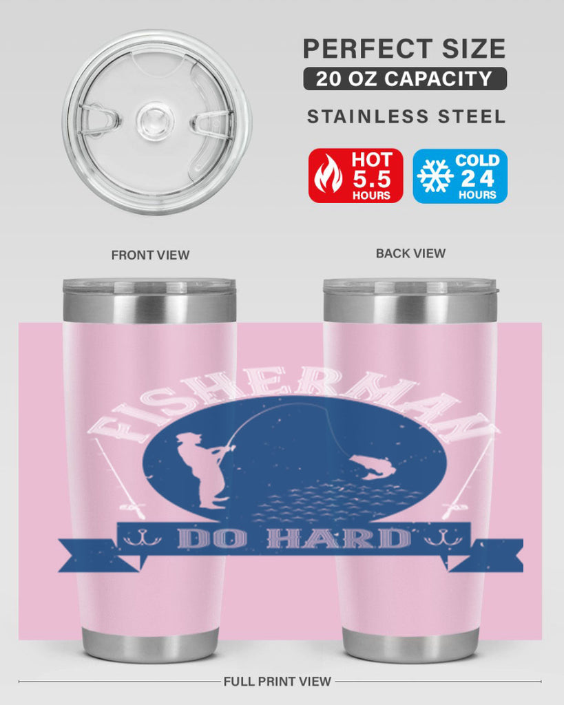 fisherman do hard 276#- fishing- Tumbler