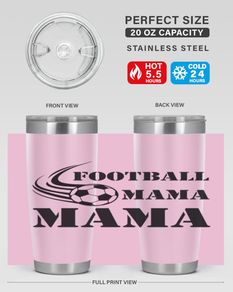 football mama 179#- mom- Tumbler