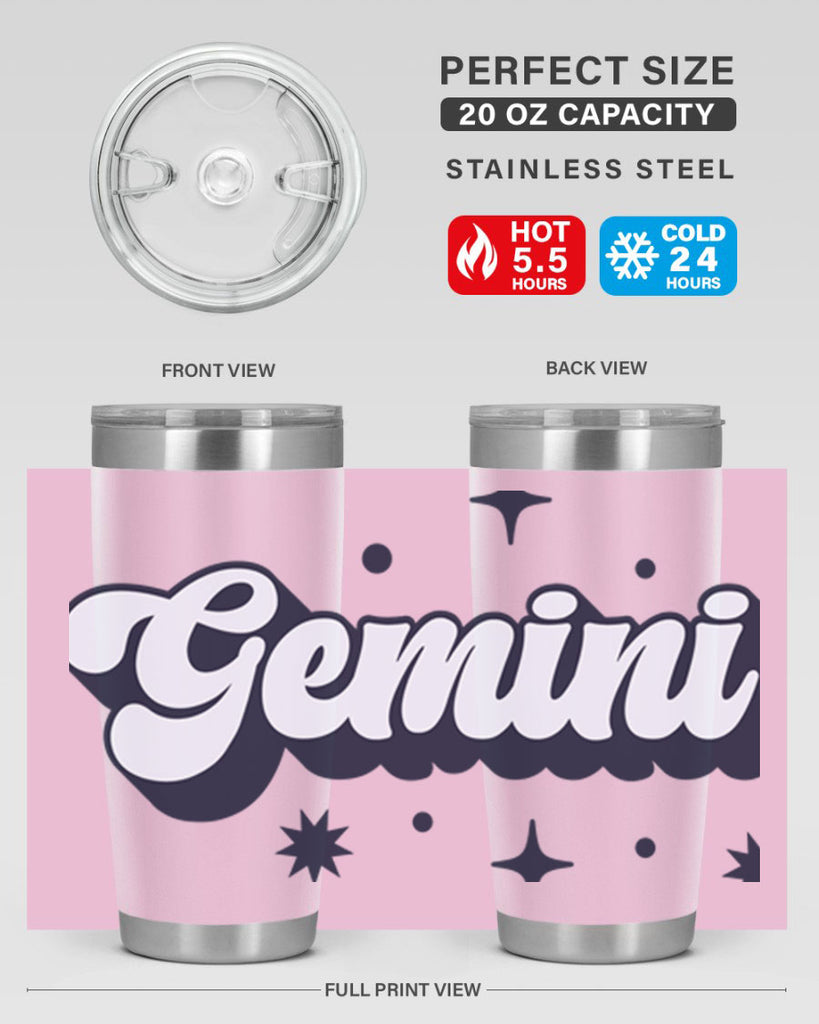 gemini 240#- zodiac- Tumbler