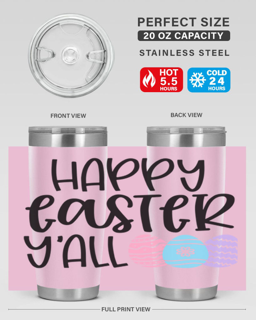 happy easter yall 39#- easter- Tumbler