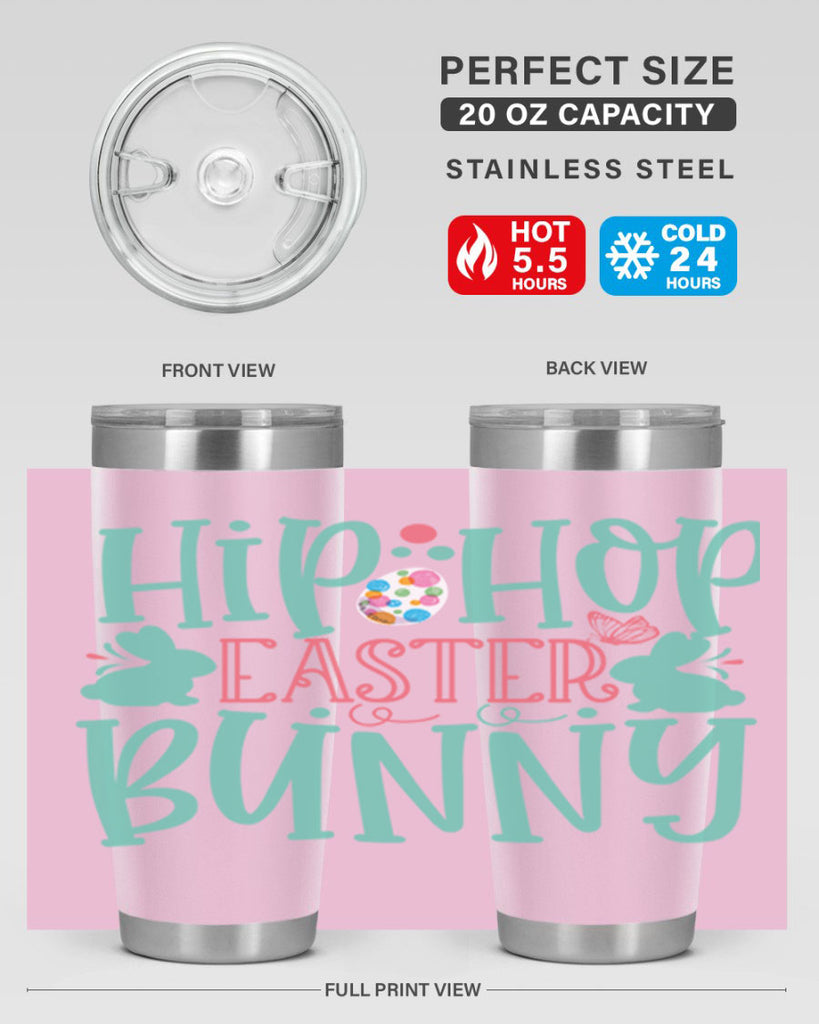 hip hop easter bunny 117#- easter- Tumbler