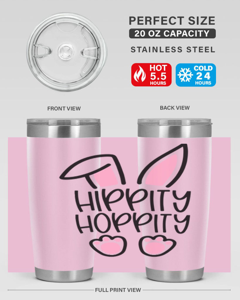 hippity hoppity 28#- easter- Tumbler