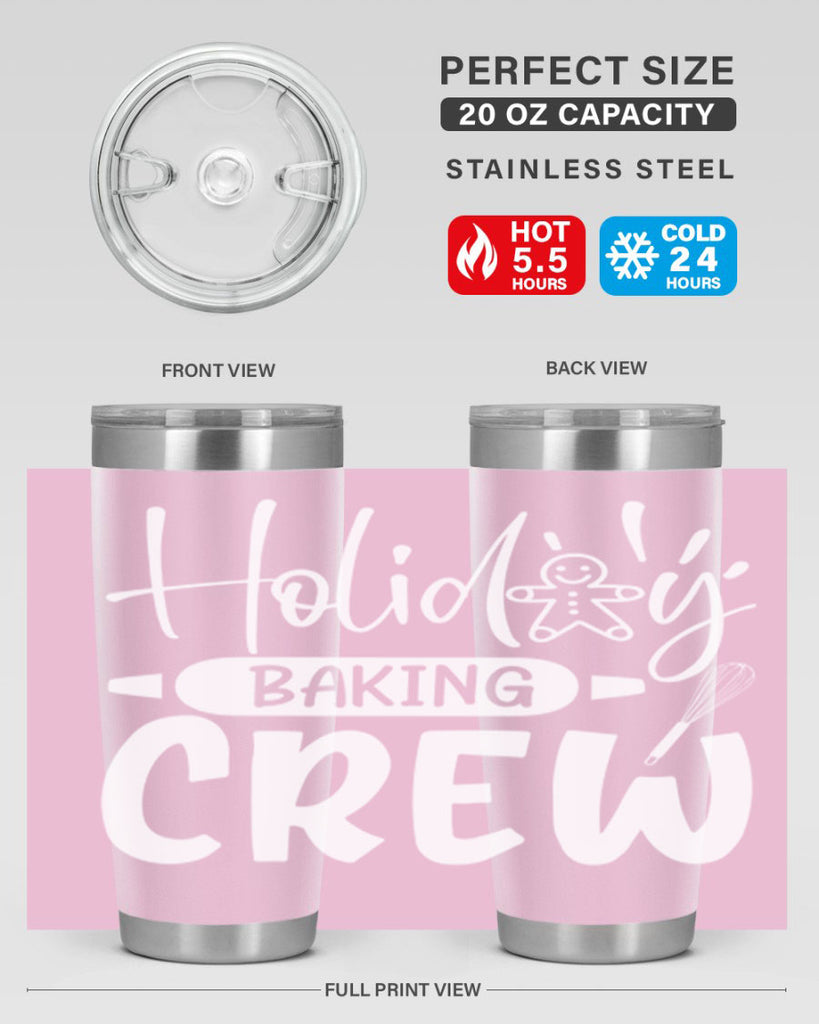 holiday baking crew 34#- kitchen- Tumbler