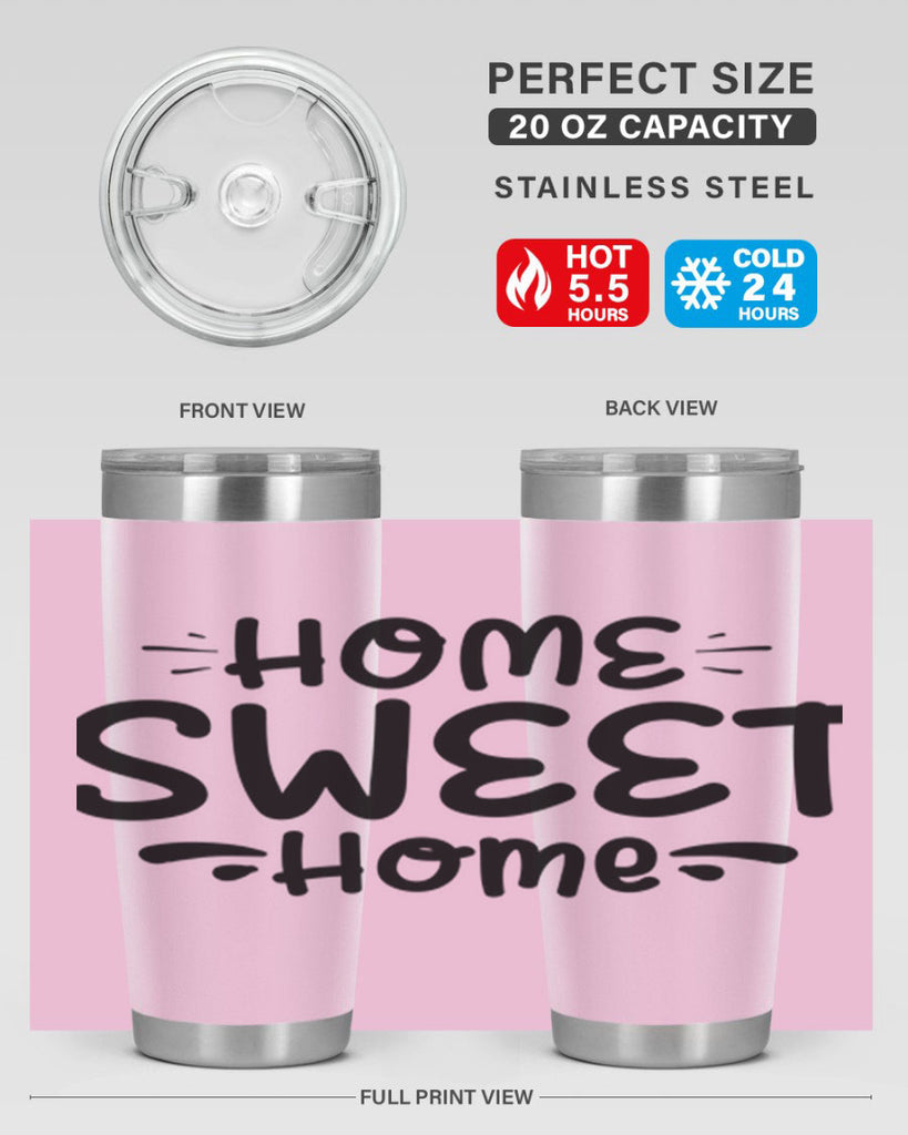 home sweet home 24#- home- Tumbler