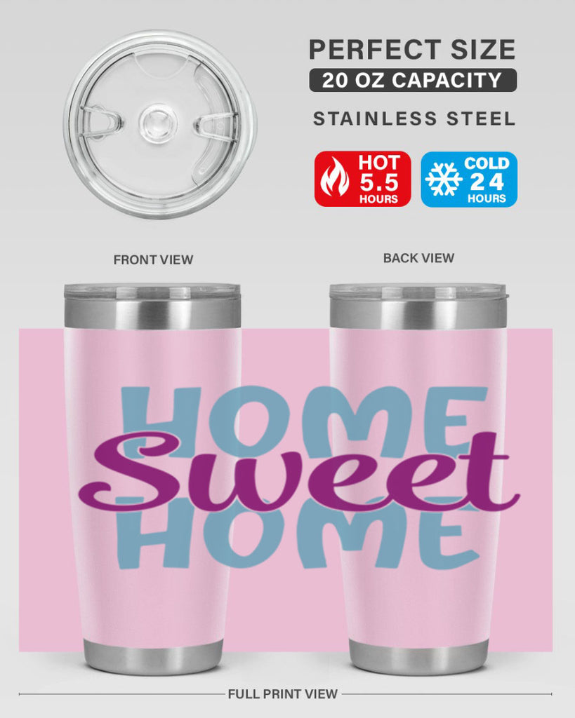 home sweet home 28#- home- Tumbler
