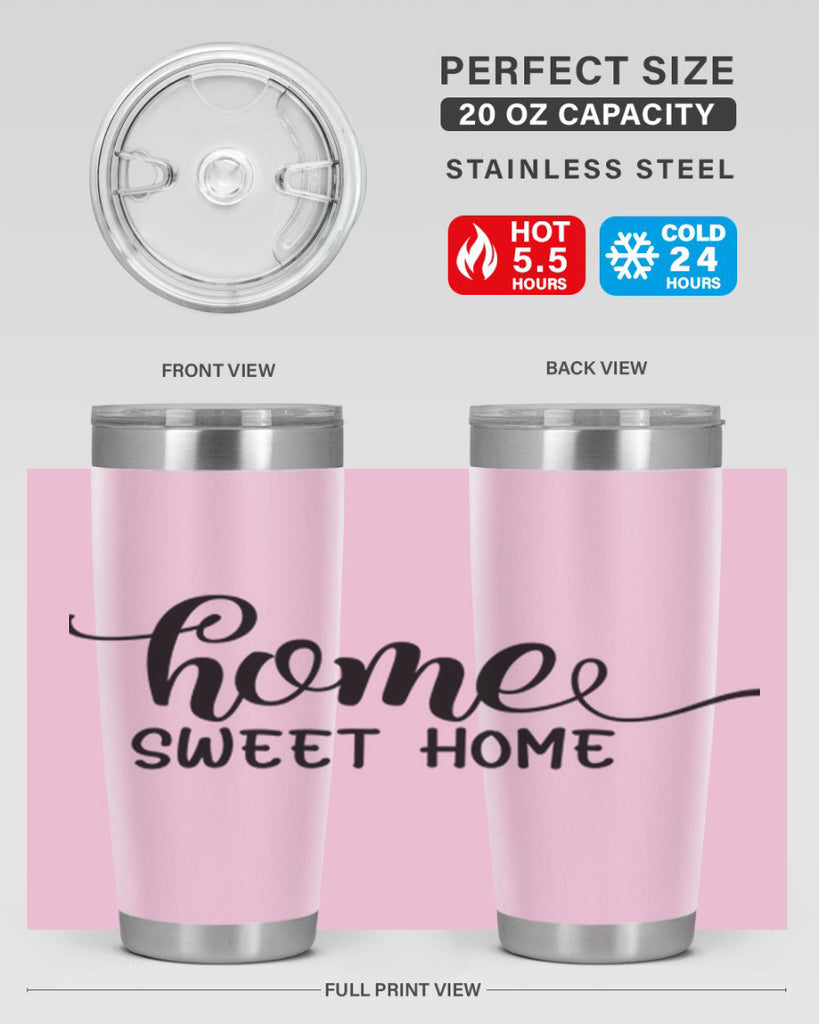 home sweet home 35#- home- Tumbler