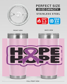 hope 165#- alzheimers- Tumbler