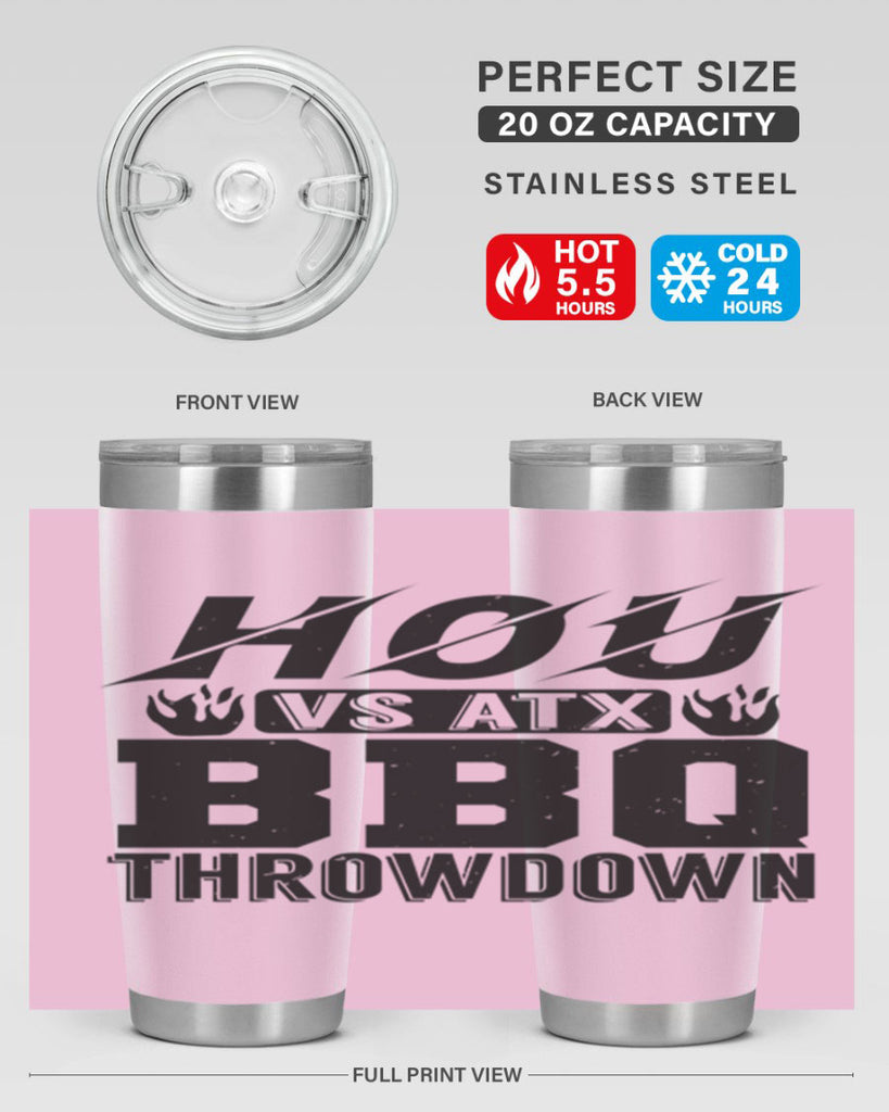 hou vs atx bbq 42#- bbq- Tumbler