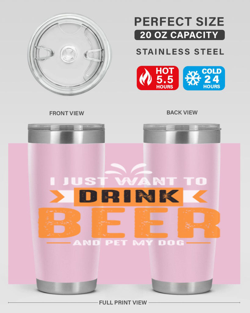 i just want drink beer 151#- beer- Tumbler