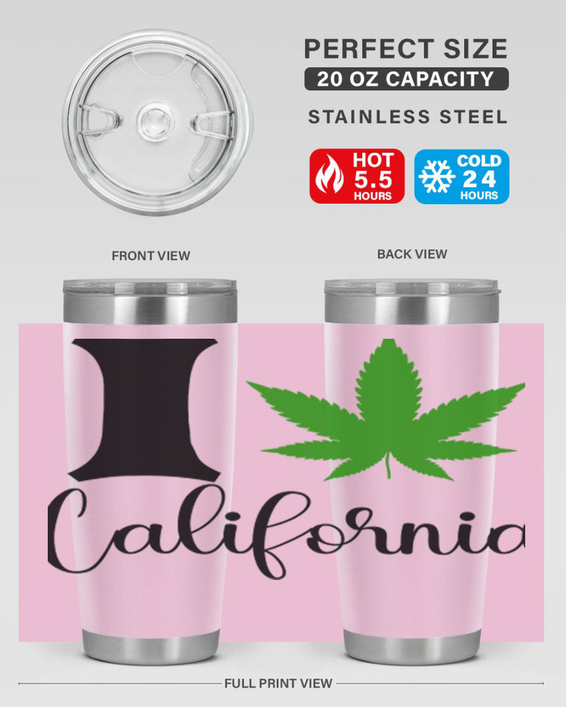 i weed california 133#- marijuana- Tumbler