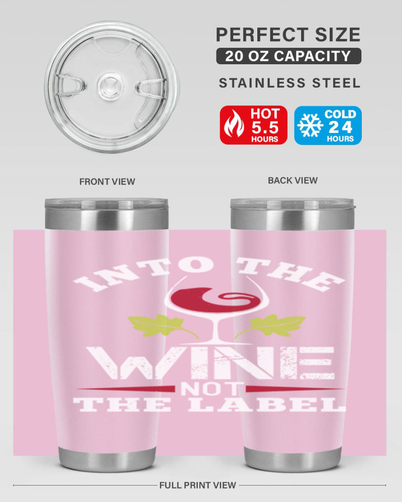 into the wine not the label 132#- wine- Tumbler