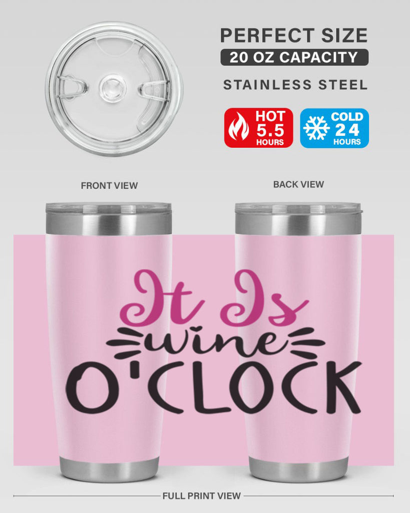 it is wine oclock 191#- wine- Tumbler